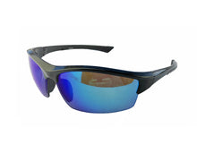 Load image into Gallery viewer, Cruiser Shiny Black / Blue Mirror Lens