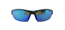 Load image into Gallery viewer, Cruiser Shiny Black / Blue Mirror Lens