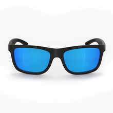 Load image into Gallery viewer, Calypso Matte Black / Blue Mirror Lens
